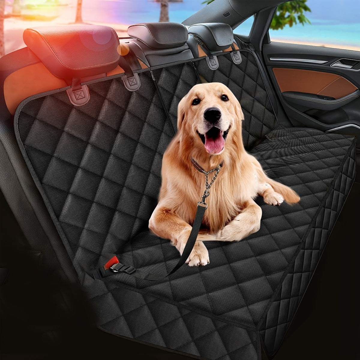 Classic Dog Backseat Cover