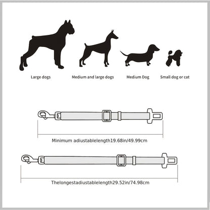 Simple Dog Seat Belt